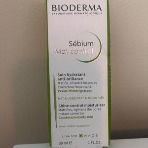 BIODERMA Shine Control Moisturizer - New In Box